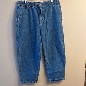 Women’s Madewell barrel Jeans xl